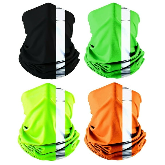 Reflective Face Balaclava Scarf Neck Fishing Shield Sun Gaiter Headwear Mask