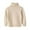 Beige, variant on BFHHYA Kids Girls Boys Turtleneck Knit Base Layer Long Sleeve Warm Sweater for Family Trips & School Uniform Layering (2-15Y)