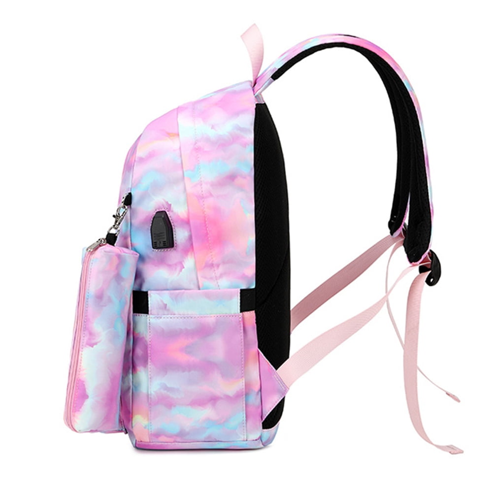 Lowestbest Backpack for Girls Teens, Canvas School Backpack Set, Bookbags+Lunch Bag+Pencil Case, 3 Bags in 1 Lowestbest Backpack for Girls Teens, Canvas School Backpack Set, Bookbags+Lunch Bag+Pencil Case, 3 Bags in 1