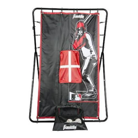 Franklin Sports 24803 Sports MLB 55 in. 2-in-1 Switch Hitter Return Trainer