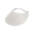 thumbnail image 1 of Top Headwear Fabric Foam Visor - White, 1 of 2
