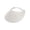 White, variant on Top Headwear Women's Cotton Foam Visor- Stretch Sun Protection Hat,White