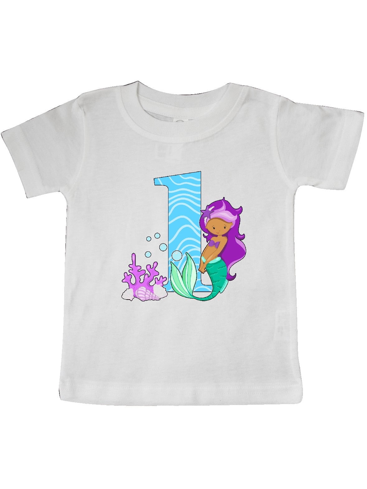 mermaid first birthday shirt