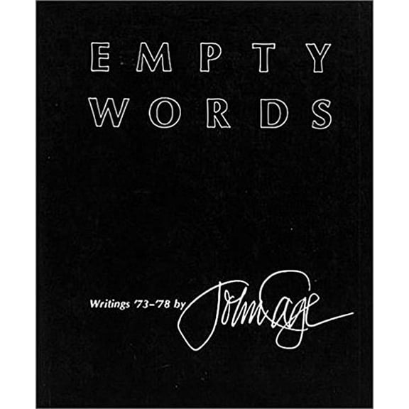 Empty Words: Writings '73-'78 (Paperback)