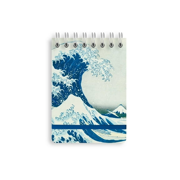 Flame Tree Spiral Pocket Notebooks Katsushika Hokusai: The Great Wave (Spiral Bound Pocket Notebook), (Paperback)