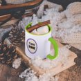 thumbnail image 5 of 3dRose, Staffie Dog Mom - Staffordshire Bull Terrier - Doggie mama by breed - doggy lover - pet owner circle, 11oz Two-Tone Green Mug, 5 of 7