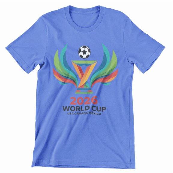 2026 Soccer Fan Graphic T-Shirt for Men & Women, International Football Inspired Tee, USA Canada Mexico Sports Shirt