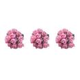 thumbnail image 3 of Rosas artificiales de tela de seda Toystoory 12 piezas color Rosa, 3 of 6