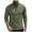 Light Green, variant on Men's Quarter Zip Pullover Sweater, Soft Knit Mock Neck Long Sleeve Casual Thermal Pullover, Lightweight Warm Half Zip Sweatshirt for Fall Winter Golf Hiking