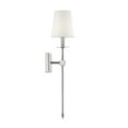 thumbnail image 4 of Monroe 1-Light Wall Sconce in Satin Nickel, 4 of 5