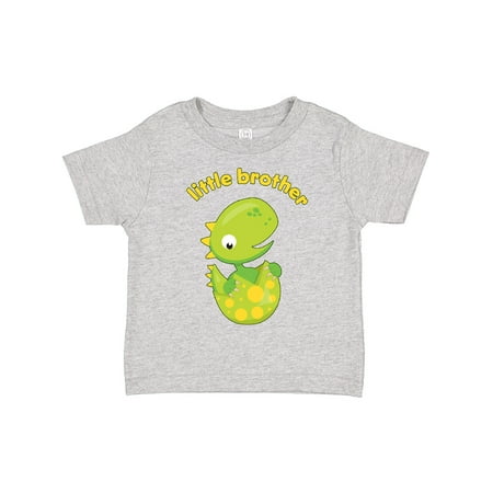 

Inktastic Little Brother Dinosaur Gift Toddler Boy Girl T-Shirt