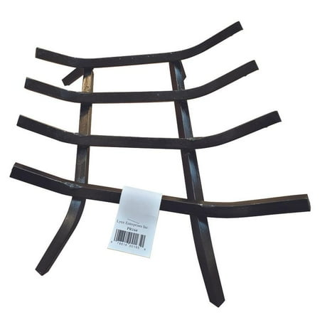 

Lynx Black Painted Steel Fireplace Grate