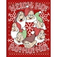 thumbnail image 2 of Boy's Disney Xmas Snow White and the Seven Dwarves Heigh Ho Graphic Tee Red X Large, 2 of 4
