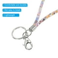 thumbnail image 4 of Uxcell Wristlet Bling Keychain Lanyard Crystal Wrist Colorful Keychain with Metal Clasp White, 4 of 6