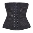 thumbnail image 4 of thinson Women Latex Elastic Corset Waist Belt with 3 Rows Hook Waist Trainer Belt Body Shaper, 4 of 7