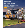 thumbnail image 3 of VIANIS 2-Head Outdoor Lamp Post Light, Dusk to Dawn Post Lamps Outside, Waterproof Seed Glass Lamp Posts Outdoor Lighting, Anti-Rust Bronze Light Posts for Outside, Garden, Yard, Doorway, Hardwired, 3 of 7