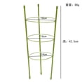 thumbnail image 3 of WUSUOWEI 4PCS Adjustable Tomato Cages,7×17 Inch,3 Adjustable Rings for Sturdy Growth,Planter Support Garden Helper,Holder Stand for Tomatoes,Cucumbers,Vegetables,Flowers,Roses and Climbing Vines, 3 of 7