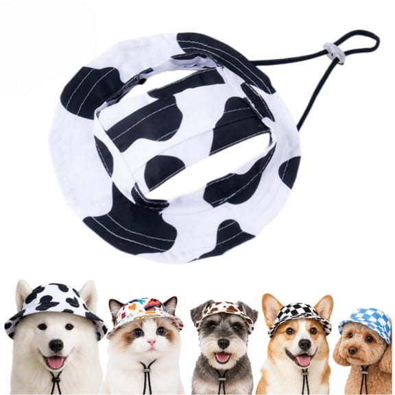 Dog Hats for Small Dogs, Dog Sun Hat with Ear Holes