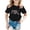 T1 Black, variant on Girls USA Soccer Letter Graphic Printed T-Shirt Short Sleeve Crew Neck Football Casual Summer Active Sports Tops