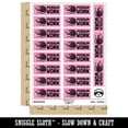 thumbnail image 2 of Possum Awesome Work Teacher Student School Sticker Set - Light Pink - Matte Finish - 2.00" Large, 2 of 7