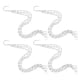 thumbnail image 1 of Cadena para cestas colgantes (4 unidades): cadena para macetas con ganchos para macetas, adornos, comederos para pájaros y campanillas de viento para uso en interiores y exteriores, 40 cm., 1 of 3