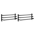 thumbnail image 1 of Youkk Rustproof Towel Bar Shower Towel Rack Kitchen Bathroom 3 Layer 40cm Regular 2Set, 1 of 6