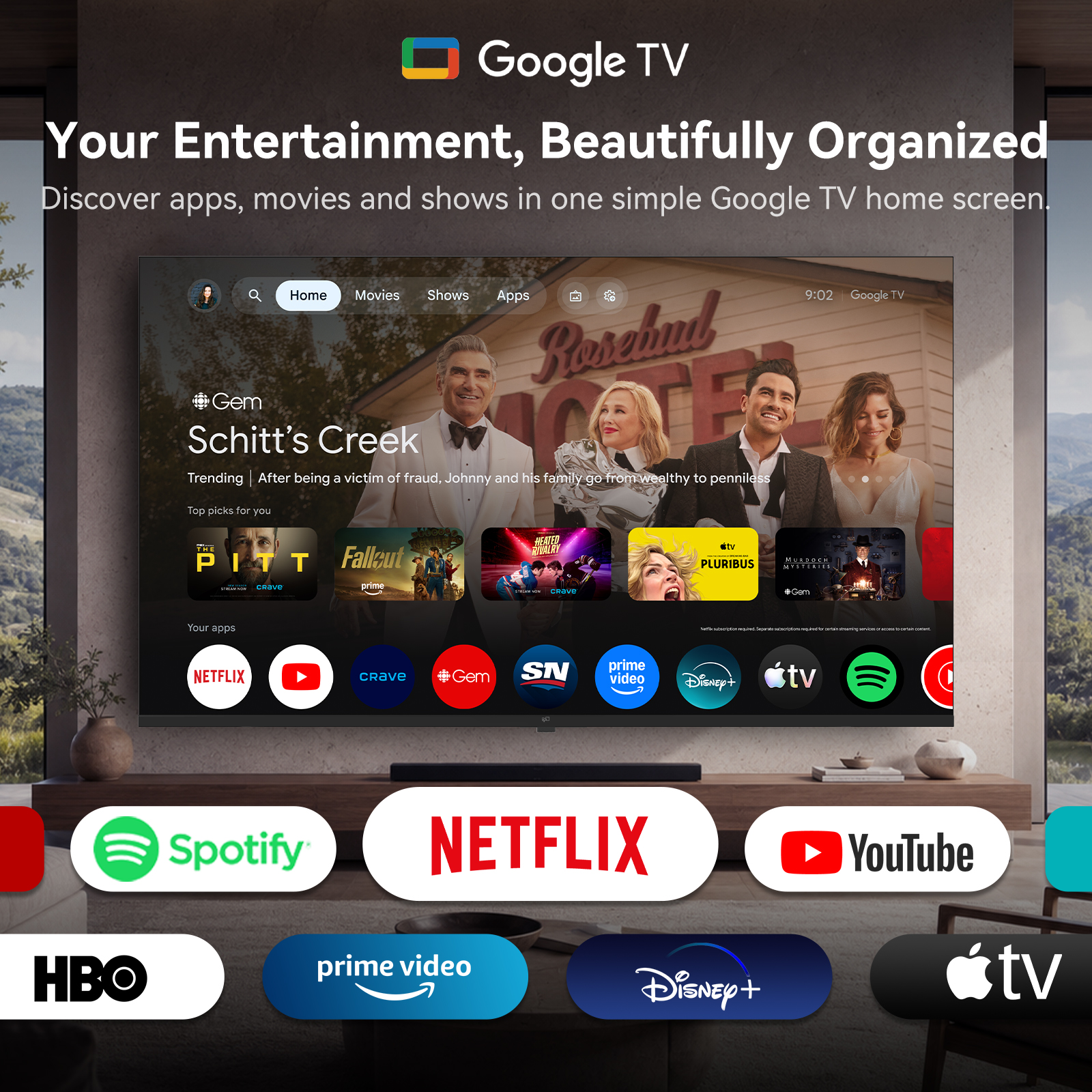 FPD 32" 720p HD Smart TV with Google TV photo 2