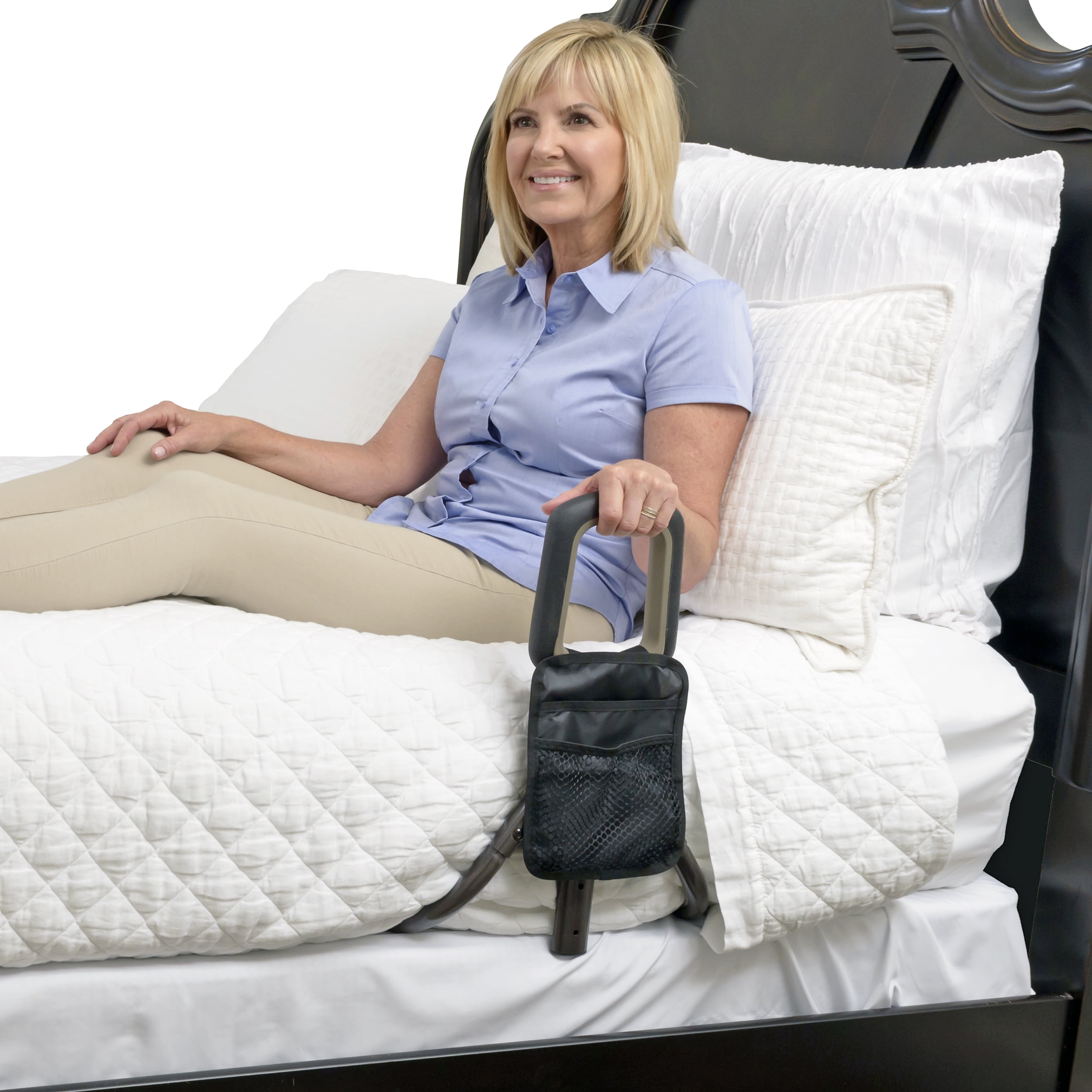 Stander Adult Home PT Bed Cane, Height Adjustable Physical Therapy Injury Recovery Bedside ...