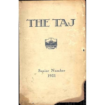 (Custom Reprint) Yearbook: 1931 Harrisonburg High School - Taj Yearbook (Harrisonburg, VA)