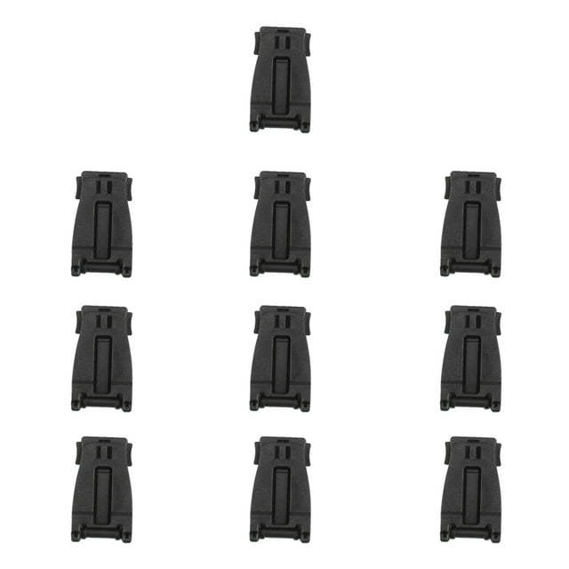 10 Pcs Boucle de Sangle Robuste Crochet de Ceinture Pince de Sangle Extérieur