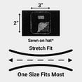 thumbnail image 4 of Tactical Beanie by Pull Patch – Authentic Flexfit Winter Hat with 2x3 Inch Hook & Loop Surface for Removable Morale Patches (Navy Blue), 4 of 5