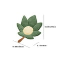 thumbnail image 3 of Kezqiaxn Large Throw Pillows for Couch 33.46*19.68*3.14Inch Cute Maple Leaf Couch Cushions Plush Toy Leaf Doll Home Sofa Cushion Living Room Tatami Futon Cushions Green, 3 of 7