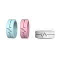 thumbnail image 4 of Anillo luminoso de silicona para supervivencia al aire libre, anillo para dedo para hombre y mujer en la oscuridad, 4 of 12