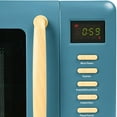thumbnail image 2 of Haden Dorchester 0.7 Cu Ft Compact Countertop Microwave, Stone Blue, 2 of 10