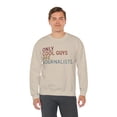 thumbnail image 5 of Journalist Sweatshirt Gifts Crew Neck Shirt Long Sleeve Unisex, 5 of 5