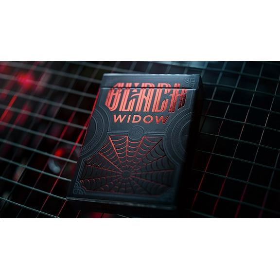 Black Widow Spider Playing Cards by Justin Froyd