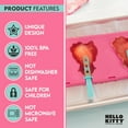 thumbnail image 6 of Sanrio Hello Kitty Silicone Popsicle Mold Shapes With Plastic Sticks, 6 of 8