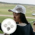 thumbnail image 3 of EeaseCA 4pcs Lightweight Golfs Ball Markers Golfs Hat Clips Golfs Hat Accessories, 3 of 7