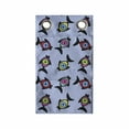 thumbnail image 1 of Fish Hanging Pocket Organizer, Continuous Design of Abstract Underwater Animal Eye Colorful Whimsical Elements, Printed Polyester Storage Bag with Pockets, 9" x 16", Multicolor, 1 of 2