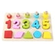 thumbnail image 3 of TOWO Juego de clasificación de madera con formas geométricas para apilar, clasificar y categorizar - Rompecabezas de formas de madera - Juego de formas geométricas - Juguetes educativos de madera Montessori Juguetes para niños de 3 años Zhivalor LN-1210, 3 of 6