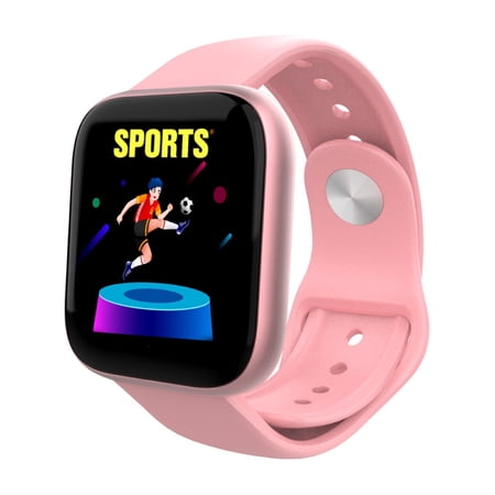 W6 Bluetooth-compatible 4.0 Waterproof Fitness Tracker Heart Pressure Monitor Smart Watch