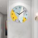 thumbnail image 5 of Reloj de pared grande analógico silencioso con pilas, moderno y decorativo, sin tictac. Geometría, 5 of 9