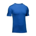 thumbnail image 5 of LYEAA Mens Athletic Shirts Short Sleeve Wicking Big Crewneck Pullover Summer Tees Solid Cool Dry Sports Training Casual Outdoor Tee Tops Fitness Breathable Comfortable Soft Everyday Clothes Blue M, 5 of 5