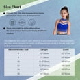 thumbnail image 6 of TiaoBug Kids Girls Dance Crop Top Sleeveless Cutout Shiny Rhinestone Gymnastics Sports Athletic Tank Top Hot Pink 10, 6 of 6