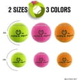 thumbnail image 5 of Hyper Pet Mini Replacement Tennis Balls Safe on Dog's Teeth, Pink - Pack of 4, 5 of 7