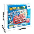 thumbnail image 4 of HLONK Guess Who Board Game for Klds - Fun Family Party Game with 96 Character Cards  Educational Learning Game for Ages 3+  Interactive Question Game for Birthday & Family Gatherings, 4 of 9