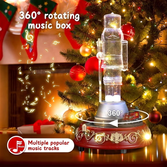 A set of 6.3-inch Dynastyr Nutcracker Christmas ornaments (Soldier Edition), a festive collector's item, perfect for interior decoration on tabletops or near fireplaces.