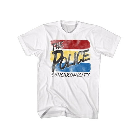 The Police Music Synchronicity Adult Short Sleeve T Shirt