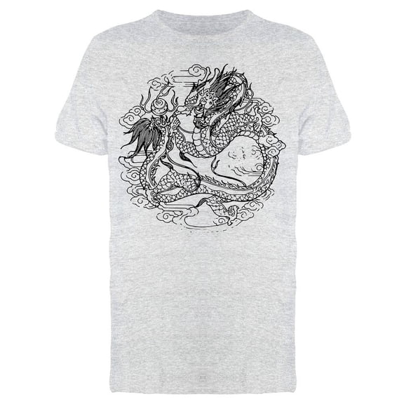 Powerful Asian Dragon Tee Men's -Image by Shutterstock