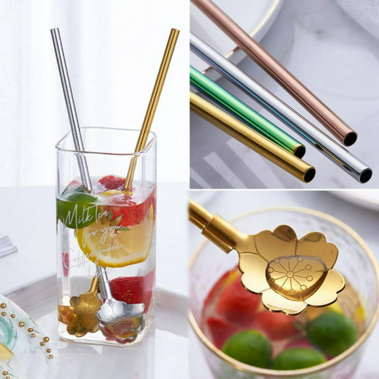 Cherry Blossom Pattern Tumbler - Anti-Slip 304 Stainless Steel Insulated  Cup with Straw for Milk Tea, Coffee, and Water